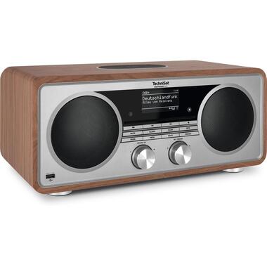 Technisat DAB+ Radio DigitRadio 602 Marrone/Argento