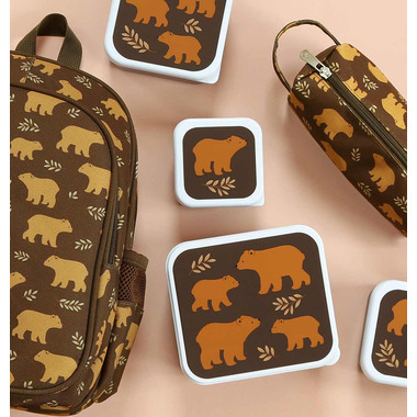 ALLC Lunch & Snackbox Set SBSEBE43 Bears