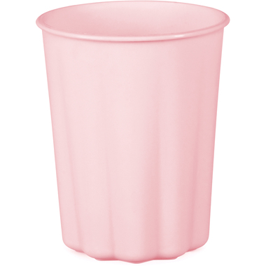 PARTYDECO Becher Rüsche 220ml KPL1-081 rosa 4 Stück