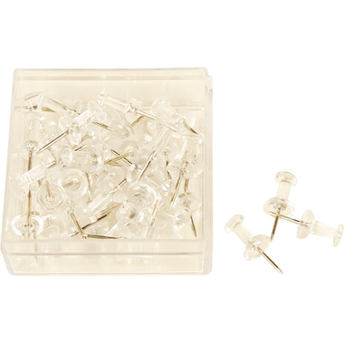 ALCO Aiguille Pinboard 662-22 transparent 40 pcs.