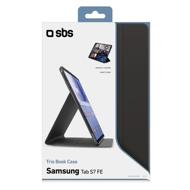 Custodia book per Samsung Tab S7 FE/S7/S7+/S8+ con supporto
