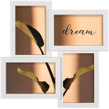 HAMA Cadre photo Visby 100394 Galerie, blanc 29x29cm