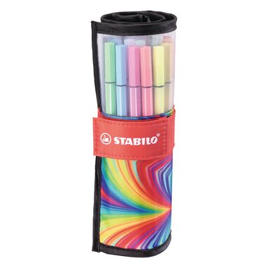STABILO Stylo fibre Pen 68 1mm 6825-071-20 Set, Arty 25 pcs.
