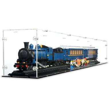 iDisplayit Modules de construction Présentoir en acrylique pour LEGO 21344 Le train de l'Orient