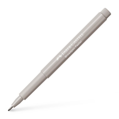 FABER-CASTELL Penna Broadpen 1554 0.8mm 155488 grigio pastello