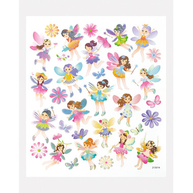 FOLIA Charming-Sticker 18205 Fairytale 2 Blatt/56Stück