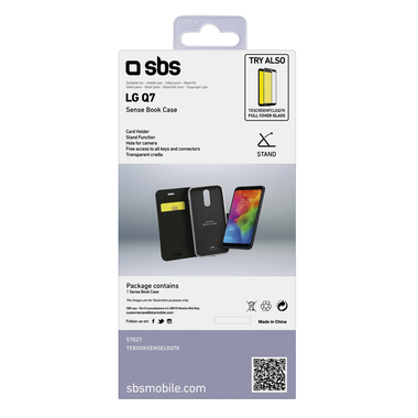 Étui livre pour LG Q7