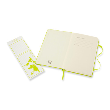 MOLESKINE Taccuino HC Pocket/A6 850857 rigato,limone,192 p.
