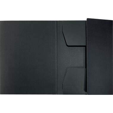 LEITZ Juris Portefeuille Recycle A4 3906-00-95 noir, carton