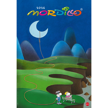 HEYE Bildkalender 2026 1200+26 Mordillo DE 37x53.5cm