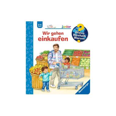 Ravensburger Libro per bambini WWW Andiamo a fare la spesa