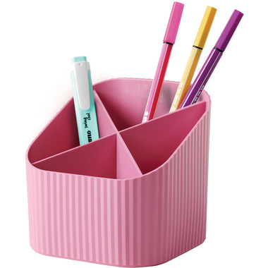 HAN Stifteköcher Re-LOOP 17238-956 pink 4 Fächer