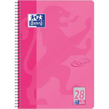 OXFORD Collegeblock Touch A4+ 400086496 kariert, 90g 80 Blatt