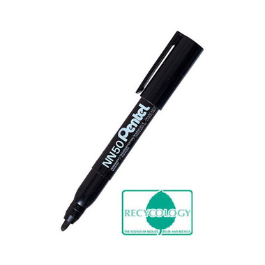 PENTEL Marker Green Label 1,5mm NN50-AO noir