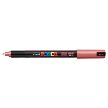 UNI-BALL Fineliner Posca 0.7mm PC1MR MET.RO Metallic rouge