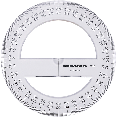 RUMOLD Graphomètre 10cm 1110 360°