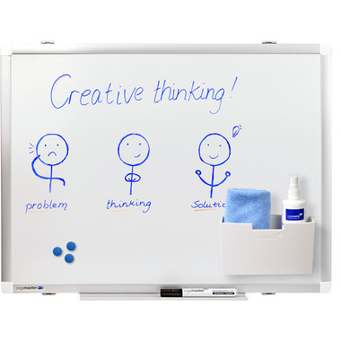 LEGAMASTER Whiteboard Premium Plus 7-101035 45x60cm
