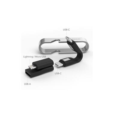 Vonmählen Câble USB High Six Black/Silver