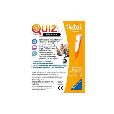 tiptoi Jeu Quiz sur l'espace