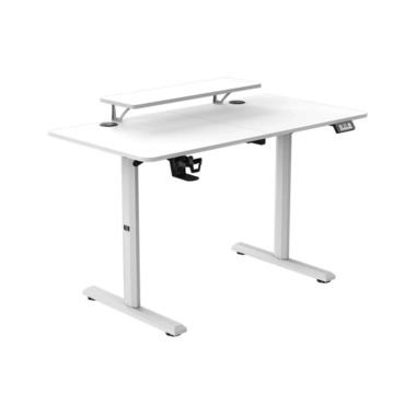Ultradesk Gaming Tisch Higlander Weiss