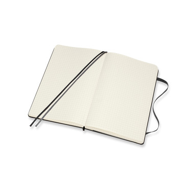 MOLESKINE Taccuino HC L/A5 628011 quadrettato, nero, 400 pagine