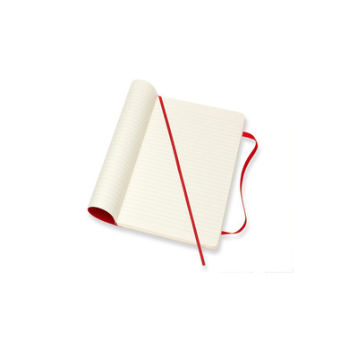 MOLESKINE Notizbuch L/A5 854634 Liniert,SoftCover,Scharlach