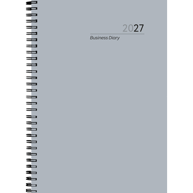 SIMPLEX Wochenagenda 2027 797-2022.27 1W/2S silber ML 16.9x24cm