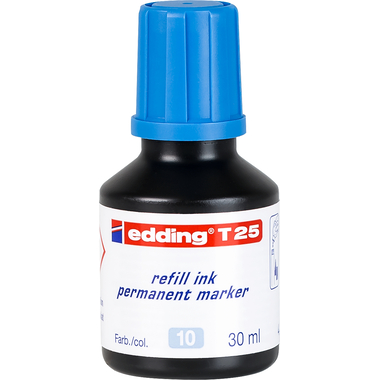EDDING Nachfülltusche T25 T-25-10 hellblau 30ml
