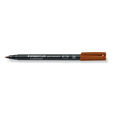 STAEDTLER Lumocolor permanent M 317-7 marrone