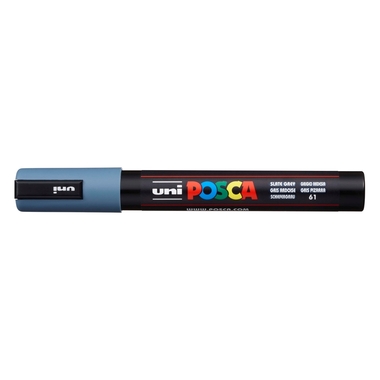 UNI-BALL Posca Marker 1,8-2,5mm PC5MSLATEGRE gris