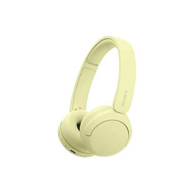 Sony Casques extra-auriculaires Wireless WH-CH520 Jaune