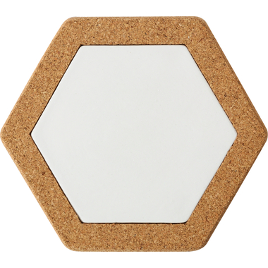 I AM CREATIVE Korkuntersetzer Hexagon 5000.48 19 x17 cm