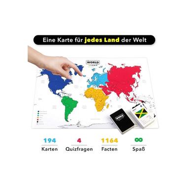 THE WORLD GAME Gioco di carte The World Game -DE-