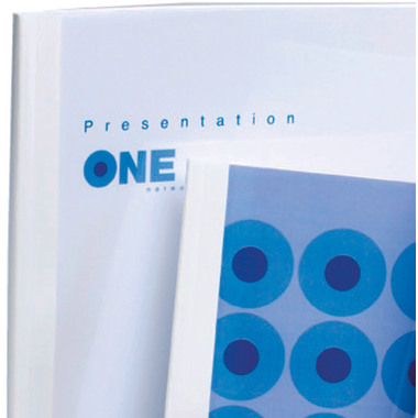 GBC Cartellina rilegatura 3mm A4 IB370021 bianco 100 pezzi