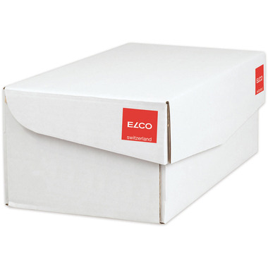 ELCO Couvert Prestige C6 42686 120g,weiss,o/Fenster 250 Stück