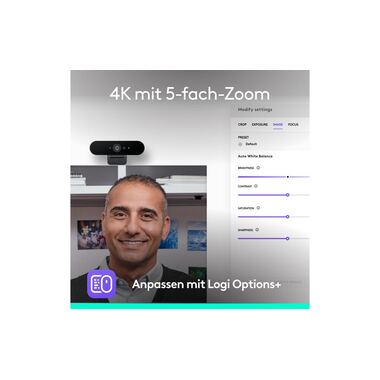 Logitech Webcam Brio 4K Ultra HD graphite