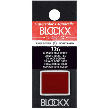 BLOCKX Colori ad acquerello 1.5ml 41326BXC rosso chinacridone