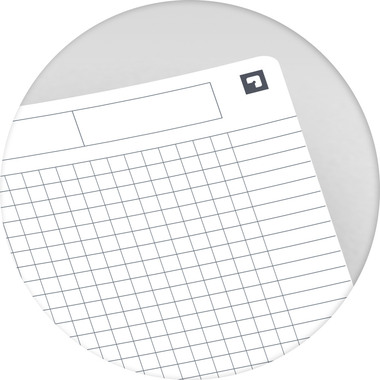 OXFORD Spiralheft MyColours A4 100101864 ass., kariert, 5mm 90 Blatt