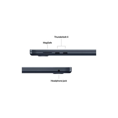 Apple MacBook Air 15" 2025 M4 10C GPU / 24 GB / 512 GB Midnight
