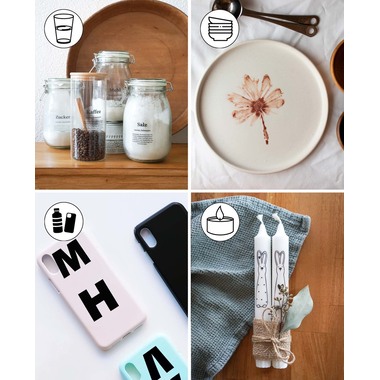 I AM CREATIVE Pellicola per scivoli d'acu A4 4010.57 chiaro 2 pezzi