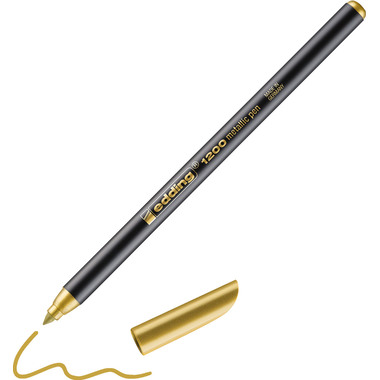 EDDING Metallic Color Pen 1200 1-3mm 1200-53 gold