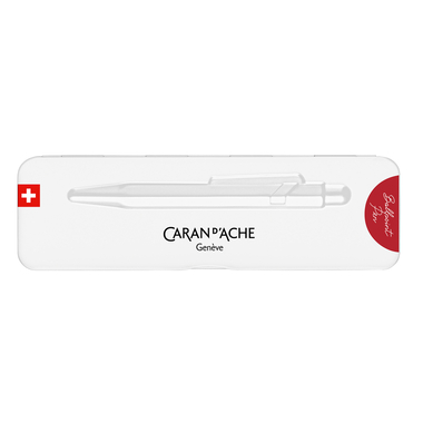 CARAN D'ACHE Penna sfera 849 Colormat-X 849.585 rosso, Slimpack