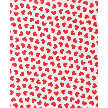 I AM CREATIVE Papier de soie 4073.18 50x70cm, coeur