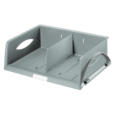 LEITZ Corbeille Courrier Sorty A4/C4 52300085 gris