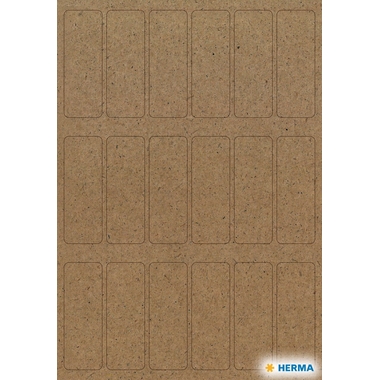 HERMA Etiketten Home 12x34mm 15752 aus Silphie-Papier 72 Stück