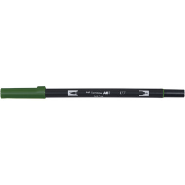 TOMBOW Dual Brush Pen ABT 177 dunkle jade