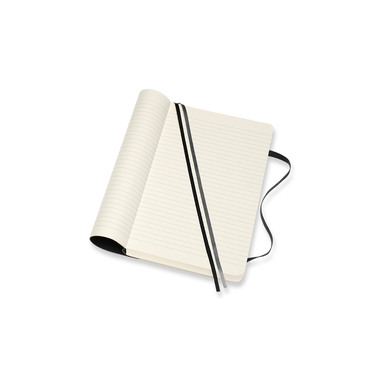 MOLESKINE Notizbuch SC L/A5 628042 liniert, schwarz, 400 Seiten