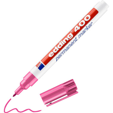 EDDING Permanent Marker 400 1mm 400-9 rosa