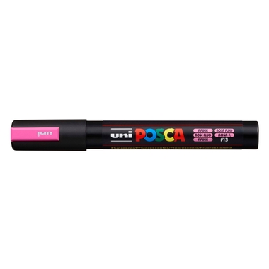 POSCA Marker 1.8-2.5mm PC-5M F.PINK fluo rosa, Rundspitze