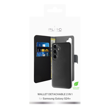 Custodia Wallet detachable 2 in 1 per Samsung Galaxy S24+ | Puro Italian Style